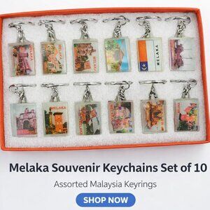 Vintage KEYCHAINs from MELAKA (Malacca), Malaysian